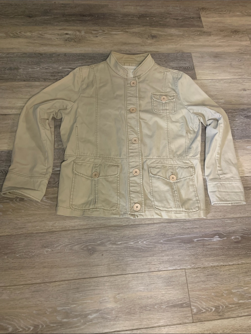 Tan 100% cotton fall jacket size xxl